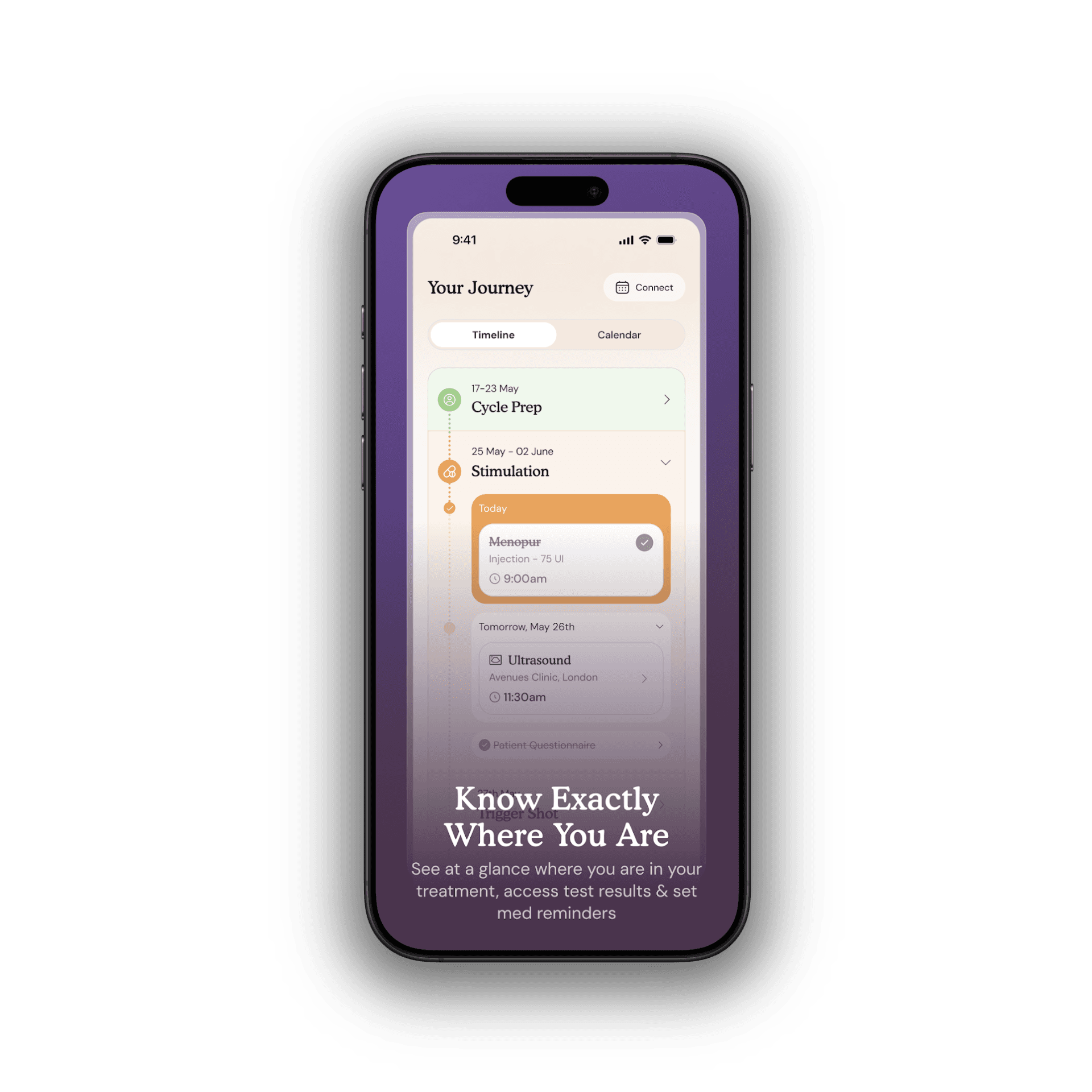 Ovom Care screen 2