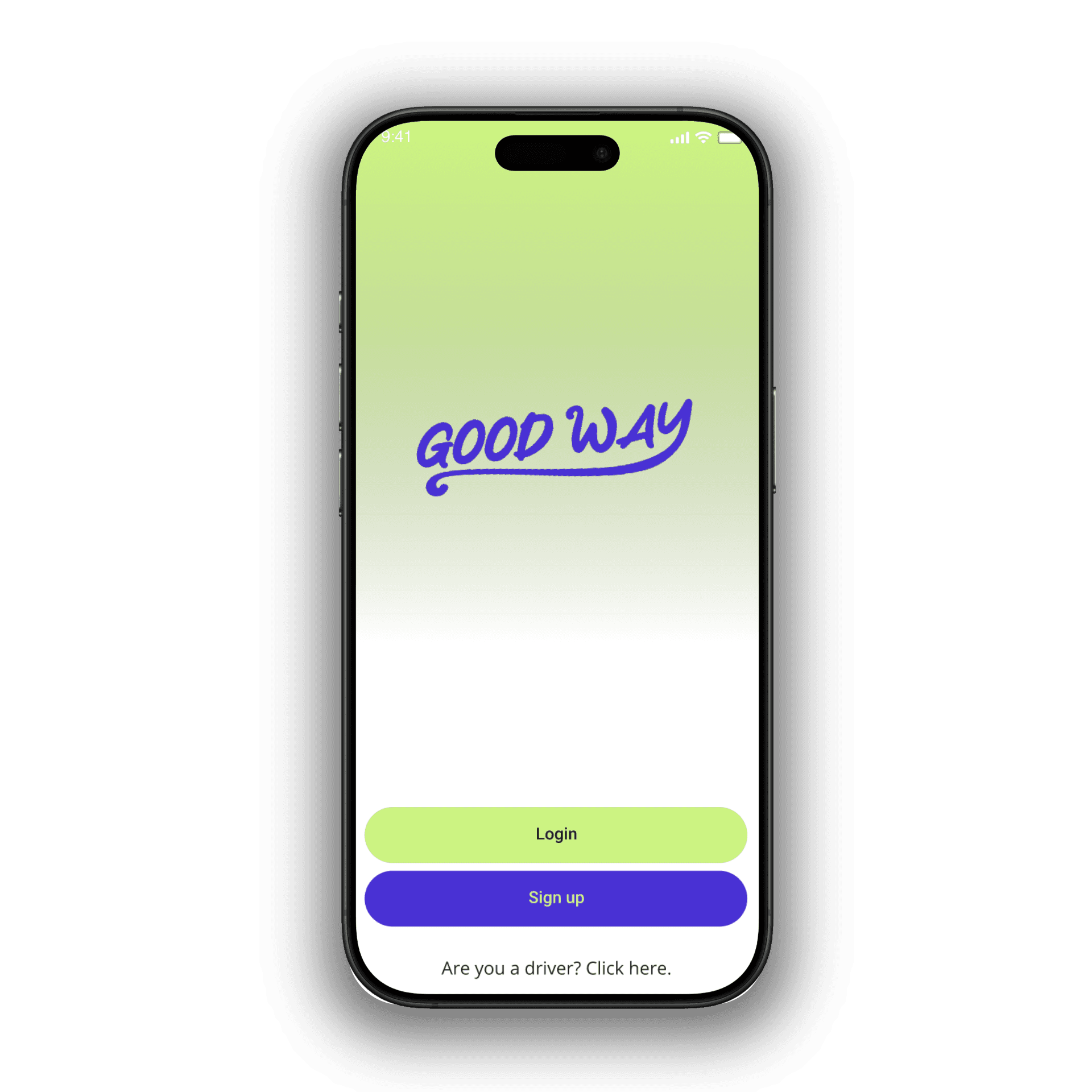 Good Way App app interface