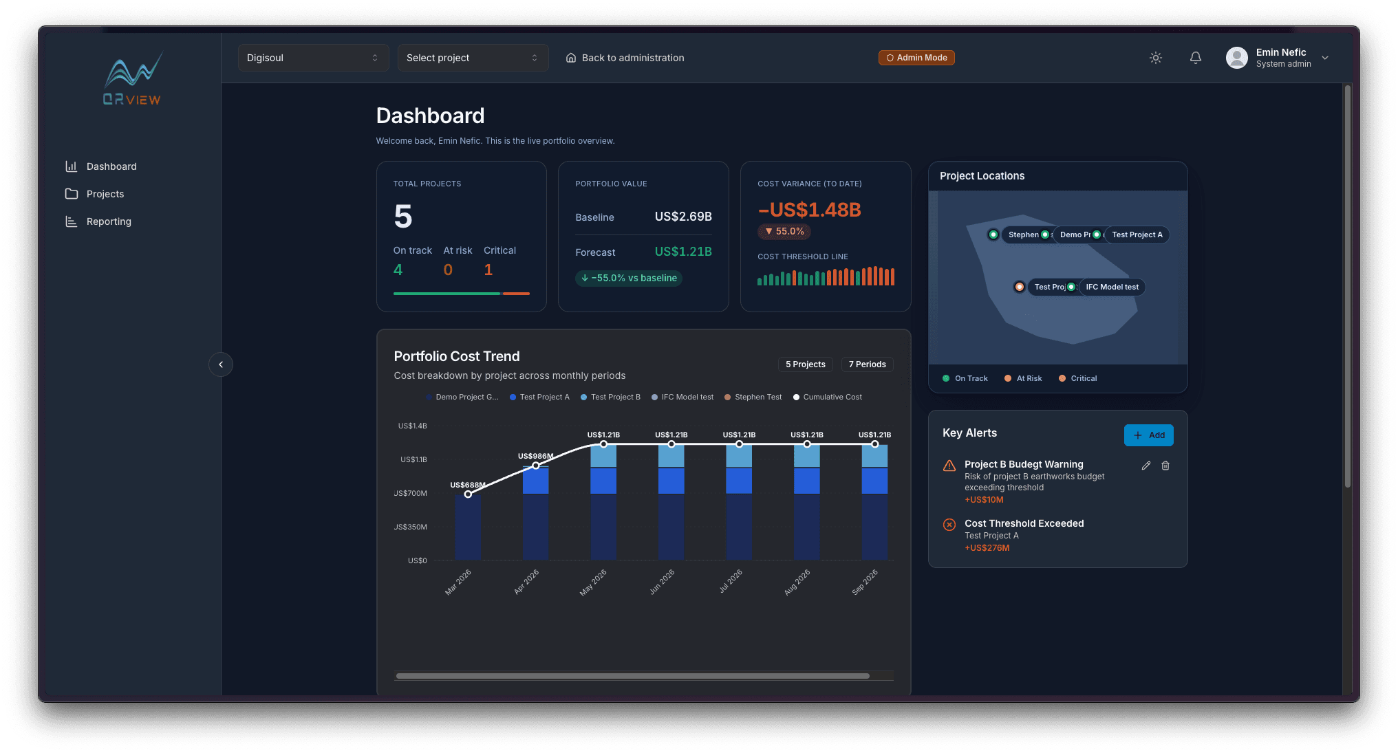 QRView screen 4